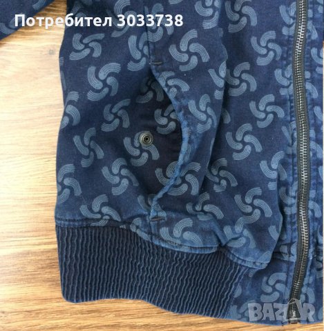 G-Star Raw Pharrell Williams Дамско късо дънково яке бомбър M, снимка 6 - Якета - 41699485