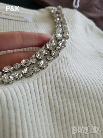 Боди с камъчета, снимка 3 - Корсети, бюстиета, топове - 52220601