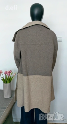 Max Mara Original Size L-XL 100%.Вълна, снимка 6 - Палта, манта - 53743341