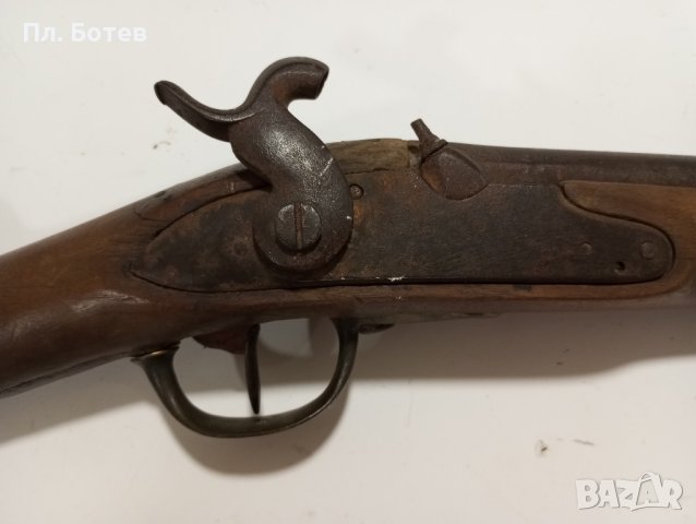 Стара едноцевна капсулна пушка , снимка 6 - Антикварни и старинни предмети - 42681265
