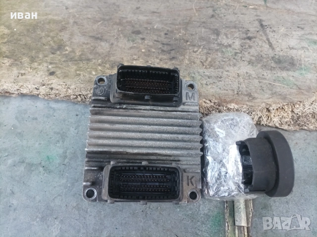 Компютър за Опел Астра г 1.6 бензин. 101 кс. 2001 год., снимка 2 - Части - 53670719