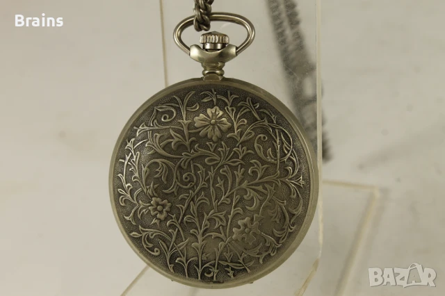 Джобнен Часовник Молния С Трите Грации USSR , снимка 4 - Антикварни и старинни предмети - 51193006