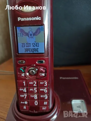 Безжичен домашен телефон Panasonic KX-TG8200FX, снимка 3 - Стационарни телефони и факсове - 56194975