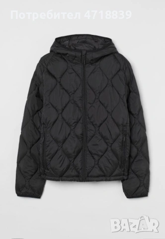 Черно мъжко яке H&M