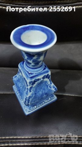 Порцеланов свещник , снимка 5 - Декорация за дома - 44356246