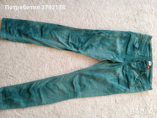 Дамски зелен панталон Only