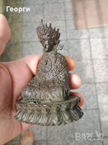 Бронзова статуетка 907, снимка 4 - Статуетки - 51832551