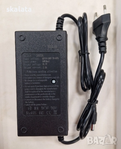 Зарядно 24V 2A, снимка 3 - Друга електроника - 52438661