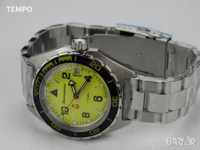 ВОСТОК КОМАНДИРСКИЕ АВТОМАТИЧЕН  ref: 650855, снимка 2 - Мъжки - 42175799