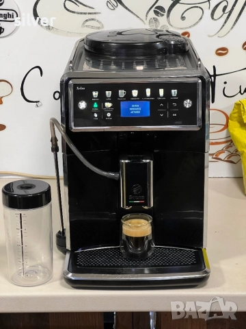 Кафемашина кафе автомат Saeco Xelsis SM7580 с гаранция, снимка 4 - Кафемашини - 52024681