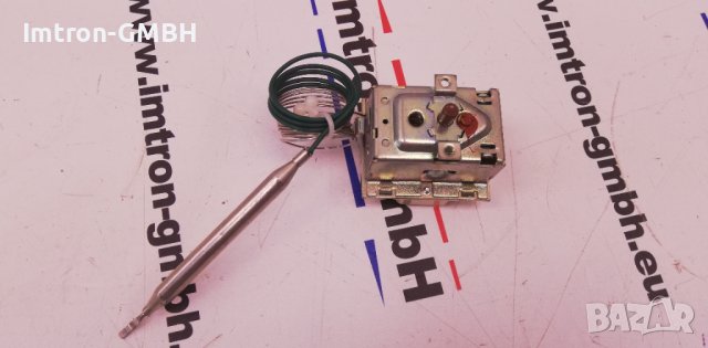  Капилярен термостат /  Защитен температурен ограничител фиксиран 63°C 3-пинов  №: 55.33515.030, снимка 2 - Друга електроника - 40719099