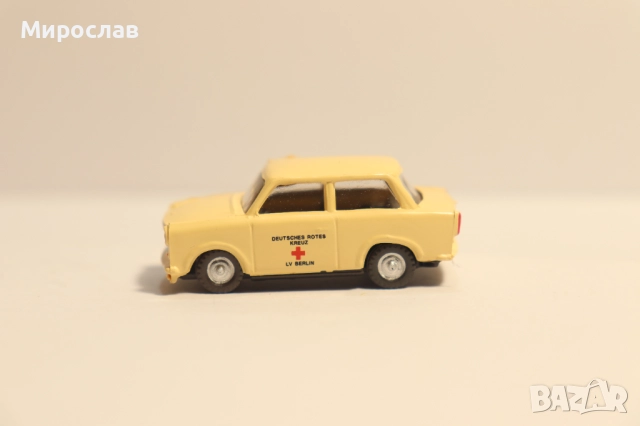 S.E.S. 1:87 H0 TRABANT ТРАБАНТ ЛИНЕЙКА  КОЛИЧКА МОДЕЛ, снимка 2 - Колекции - 52611915
