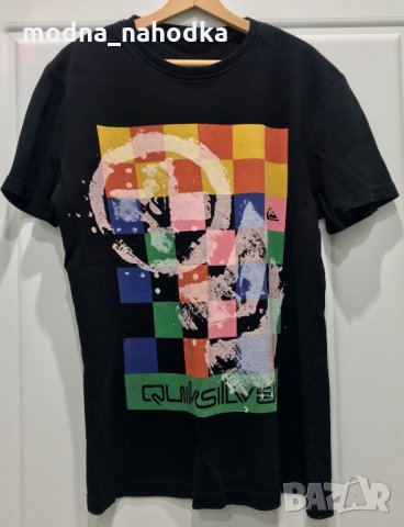 Черна тениска QUIKSILVER