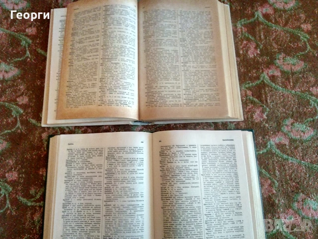 Немско-Български речник в 2 тома ( комплект) , снимка 3 - Чуждоезиково обучение, речници - 50986538