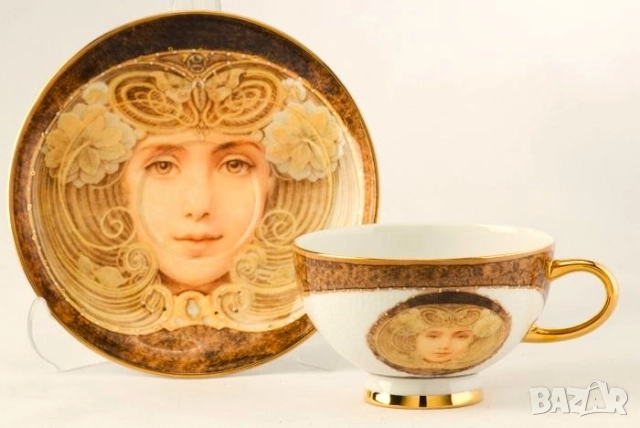 Чаши и комплекти за кафе от костен порцелан 🤩Черен Петък, Порцелан Y o L i S a до - 50 % , снимка 11 - Сервизи - 28394633