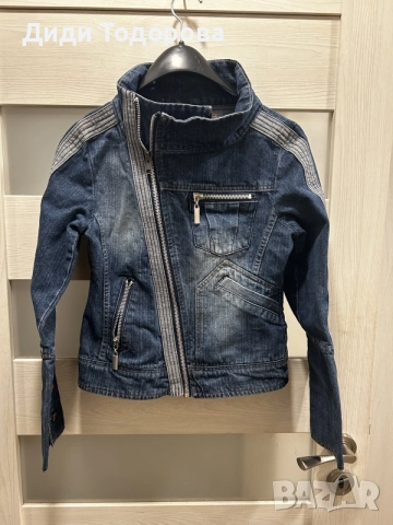 Дамско дънково яке марка XFN Classic Jeans, снимка 2 - Якета - 56281177