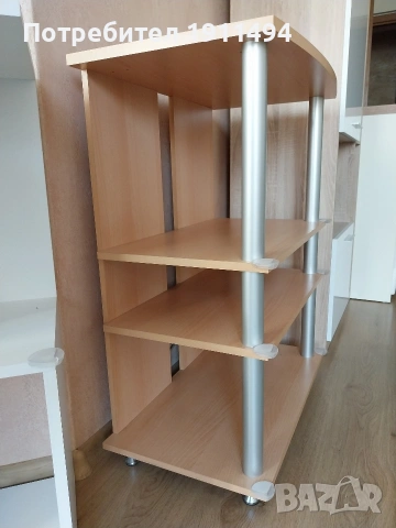 Ново бюро;ТВ шкаф и дървена маса за хранене, снимка 8 - Шкафове - 53848987