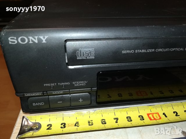SONY HCD-H3800 TUNER CD PLAYER-MADE IN FRANCE LN2208231200, снимка 3 - Ресийвъри, усилватели, смесителни пултове - 41930639