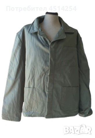 Ватирано работно яке с права кройка- от български производител