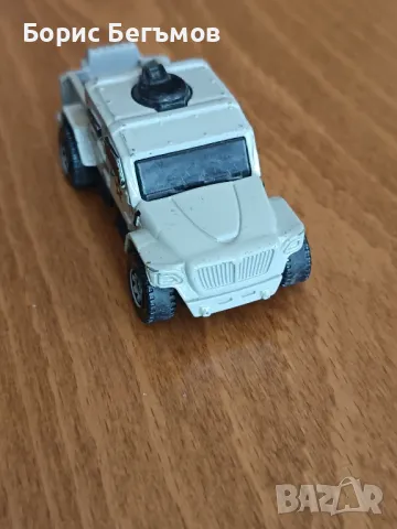 Военен джип Vintage 2012 Matchbox Battle Mission, снимка 5 - Колекции - 49967907