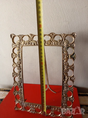 Винтидж рамка за снимка,огледало, снимка 2 - Антикварни и старинни предмети - 53673532