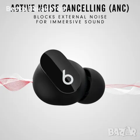 Beats Studio Buds - Истински безжични слушалки с шумопотискане - Съвместими с Apple и Android, снимка 3 - Bluetooth слушалки - 50037466