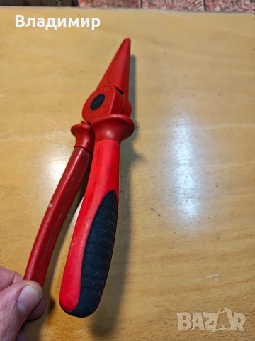 Професионални изолирани клещи с дълги човки 1000V (INT 7109 5), снимка 2 - Клещи - 53635609