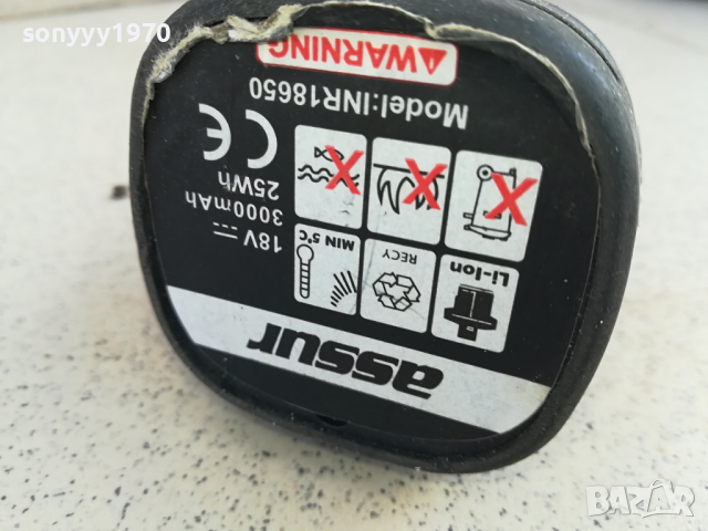 ЯКА ЗДРАВА БАТЕРИЯ ЗА РЕЗАЧКА ЗА ДЪРВО 2802241555, снимка 2 - Градинска техника - 44513580