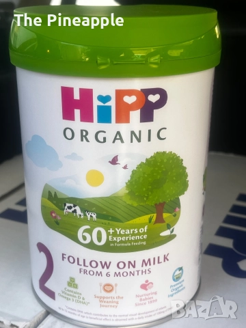Английски Хип/ Hipp organic combiotic 1, снимка 2 - Други - 49493813