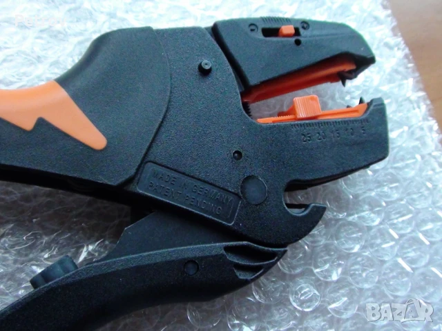 Weidmüller Stripax ULtimate - MADE IN GERMANY - ЧИСТО НОВИ ПРОФЕСИОНАЛНИ Автомат. Клещи 0,25 - 6 mm², снимка 4 - Клещи - 50955986