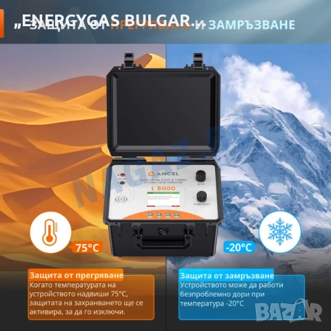 Пушек Машина/ПРОФЕСИОНАЛЕН ДимоГенератор ANCEL L8000 АВТОДиагностика, снимка 16 - Аксесоари и консумативи - 50801561