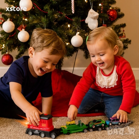 Трансформиращ влак и писта 2 в 1