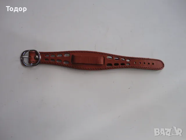Страхотна ажурна кожена каишка верижка  за часовник , снимка 6 - Мъжки - 49072041