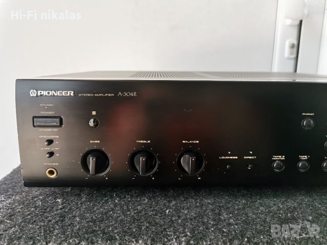 Стерео усилвател PIONEER A-304 R, снимка 2 - Ресийвъри, усилватели, смесителни пултове - 41779183