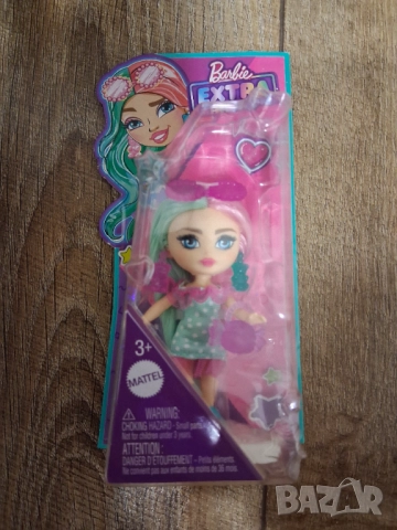 Barbie Extra Mini Minis Кукла 9 см, снимка 2 - Кукли - 52474927