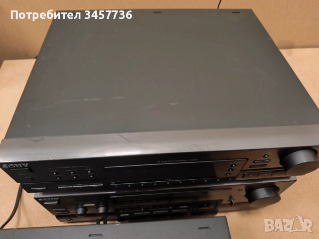 Система Sony LBT-D509 усилвател TA-D509 плеър CDP-M43 тунер ST-D709, снимка 15 - Ресийвъри, усилватели, смесителни пултове - 53508612