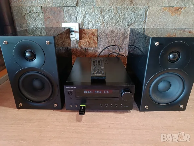   Мини аудио система Pioneer ...Bluetooth...USB , снимка 4 - Аудиосистеми - 56292917