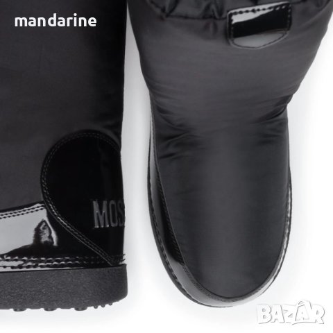 LOVE MOSCHINO № 35/36 🍊 Дамски кожени апрески "LOVE YOU" нови с етикети, снимка 7 - Дамски апрески - 42494103