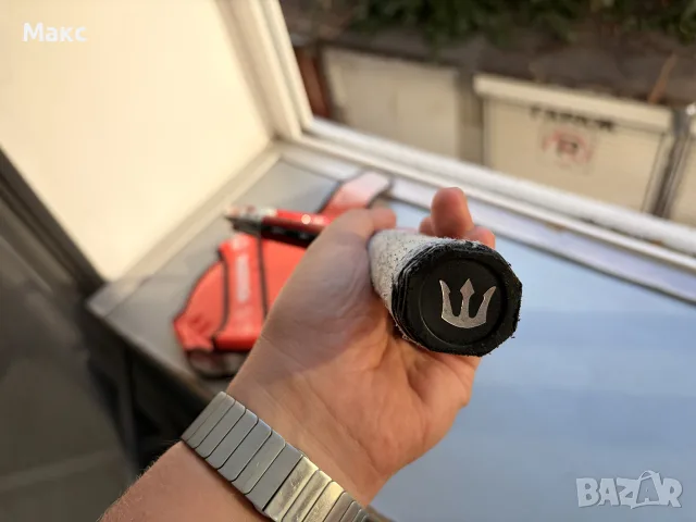Детска тенис ракета Wilson Hattrick T-101 — 21”, снимка 6 - Тенис - 56023084