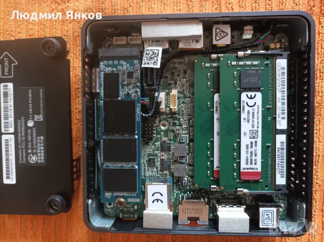 Mini PC Intel NUC i5-7260U/8 GB HyperX RAM/120GB NVMe SSD , снимка 17 - Работни компютри - 56210655