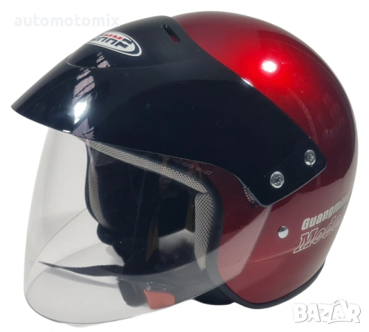 Каска мотор, Каска за скутер без брада  - 214