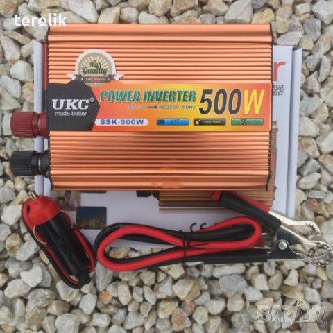Нов **█▬█ █ ▀█▀ ИНВЕРТОРИ UKC 2000W с дисплей -12V или 24v /220V, Промоция, снимка 7 - Аксесоари и консумативи - 39418156