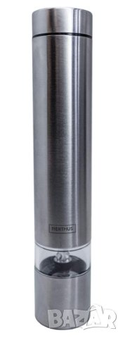 Електрическа мелничка за сол/пипер NERTHUS, снимка 3 - Аксесоари за кухня - 42636237