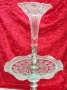 Старинна посребрена поставка Арт Деко, Epergne, снимка 5