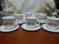 Френски аркопал чаши за чай , снимка 1 - Антикварни и старинни предмети - 44231697