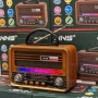 3 Лентово AM/FM/SM ретро радио с BT, USB, TF- NNS 7068, снимка 3