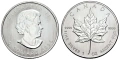 Унция сребро 999 , Виенска филхармония , Канадски кленов лист, снимка 2
