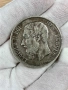 5 франка 1875 г, Кралство Белгия - сребърна монета, снимка 2