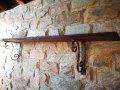 Рафт от ковано желязо и дърво , снимка 7