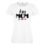 Дамска тениска Dog Mom 4,Празник на Майката,Подарък,Изненада,Рожден Ден, снимка 2